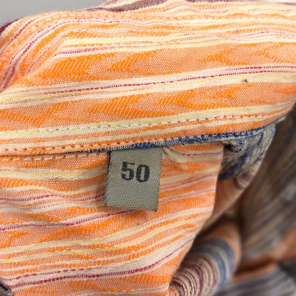 SPORT MISSONI striped button down shirt neon - Picture 9 of 11